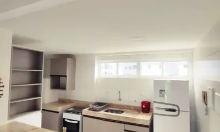 Apartamento super ventilado  mobiliado  com 2 quartos para alugar em intermares
