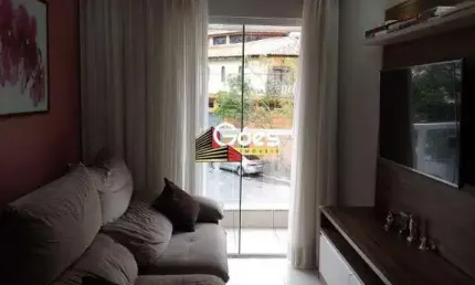 Apartamento com 2 quartos à venda na Rua Albuquerque Lins, Parque São Vicente, Mauá