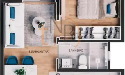 Imóvel pronto com sustentabilidade? aptos de 01 dorm você encontra aqui!