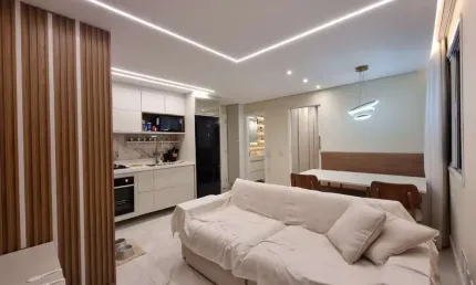 Maravilhoso apartamento totalmente planejado de 1 dormitorio no Benx Lapa