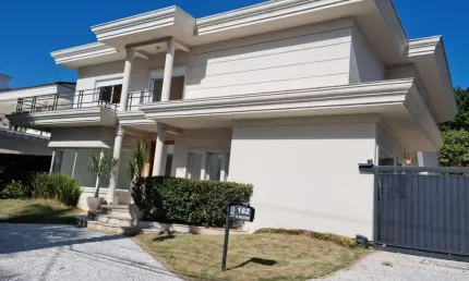 Belissima residencia de 4 suítes com closet, piscina e gourmet no tamboré 2