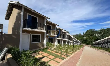Casa em condomínio para locação em cotia, chácara ondas verdes, 2 dormitórios, 2 banheiros, 1 vaga