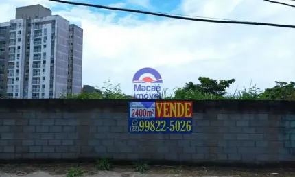 Terreno à venda na Rua João Alves Jobim Saldanha, Glória, Macaé, 2400 m2 por R$ 1.200.000