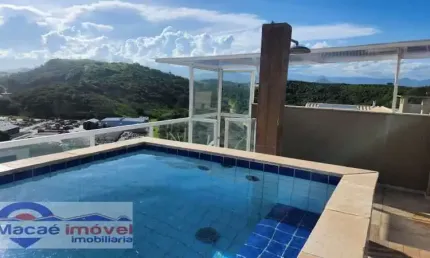 Cobertura com 2 quartos à venda na rua são marcos, são marcos, macaé, 78 m2 por r$ 650.000