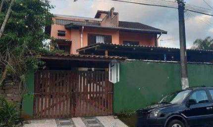 Lindo sobrado com 3 dormitórios e 5 banheiros à venda, 450m² por R$ 900.000 - Martim de Sá - Caraguatatuba/SP
