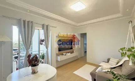 Apartamento com 02 dormitórios e varanda mobiliado  - passaredo do itapety 1
