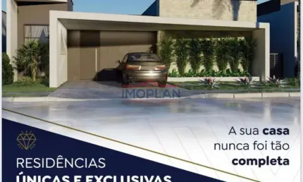Casa nova à venda com 125,33 m² com piscina em ótima localização em Atibaia SP -
