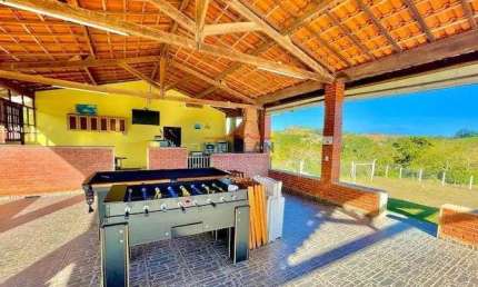 Chácara  á venda com 400 m² com piscina e 4 Chalés  - Parque Rio Abaixo - Atibai