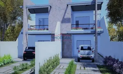 Sobrado novo a venda em atibaia, recreio maristela,  bairro residencial de ruas