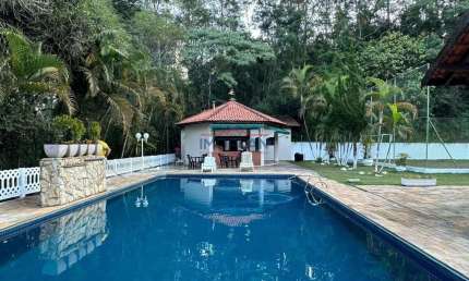 CHÁCARA/SÍTIO PARA VENDA COM PISCINA E CAMPO RIO ACIMA MAIRIPORÃ-SP