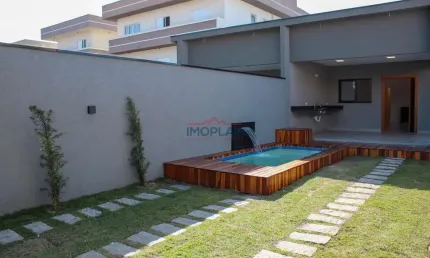 Casa à venda com 130 m² com piscina    em ótima localização em Atibaia SP - Lote