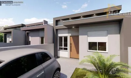 Casa com 2 dormitórios à venda, 55 m² por R$ 339.000 - Pasqualini - Sapucaia do Sul/RS