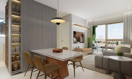 Apartamento com 2 quartos à venda na Avenida Cearenses, 65, Presidente Kennedy, Fortaleza