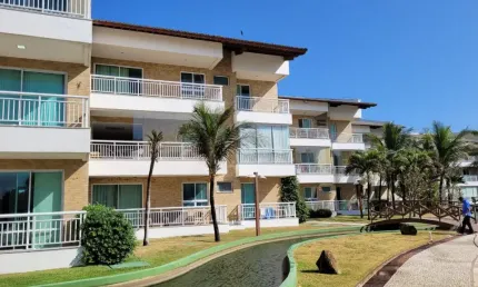 Belíssimo apartamento nascente e mobiliado no Paraíso das Dunas