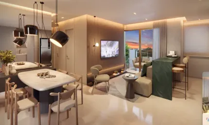 Apartamento com 3 quartos à venda na Rua Luiza Miranda Coelho, 1435, Guararapes, Fortaleza