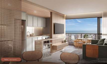 Apartamento com 1 quarto à venda na Avenida Rui Barbosa, 901, Aldeota, Fortaleza