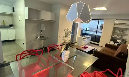 Flat com 1 quarto à venda no Meireles, Fortaleza 