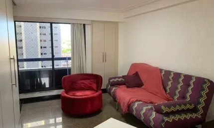 Flat com 1 quarto para alugar na Avenida Beira Mar, 3960, Mucuripe, Fortaleza