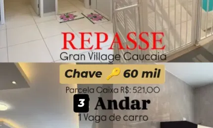 Apartamento com 2 quartos à venda no Centro, Caucaia 