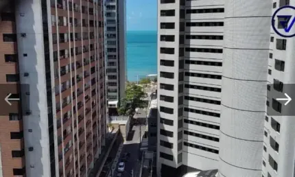 Flat com 1 quarto à venda no Meireles, Fortaleza 