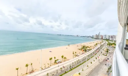Apartamento com 3 quartos para alugar na Av.beira Mar, 2120, Meireles, Fortaleza