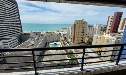 Flat com 1 quarto à venda na Avenida da Abolição, 2480, Meireles, Fortaleza