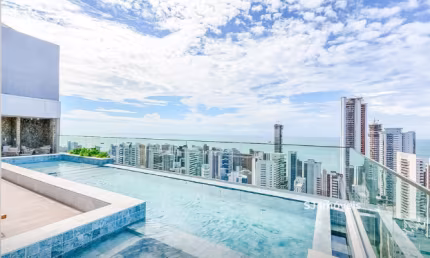 Apartamento com 1 quarto para alugar na Rua Tenente Benévolo, 1489, Meireles, Fortaleza