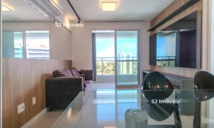 Apartamento mobiliado a poucos metros do Shopping Iguatemi.
