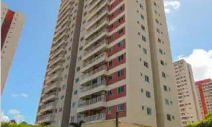 Apê com lazer de clube e serviço de flat ao lado do riomar kennedy