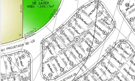 Terreno à venda no Jardim Menezes, Bady Bassitt 