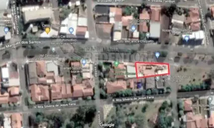 Caparroz - imóvel comercial, frente para avenida antonio marques dos santos, testada de 33 metros