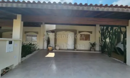 Casa em condomínio fechado com 3 quartos à venda no Jardim Caparroz, São José do Rio Preto 