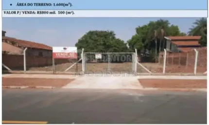 Terreno comercial à venda no Santa Rita, Três Lagoas 