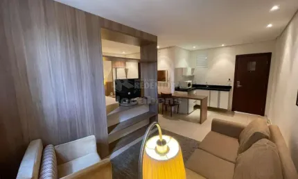 Flat Faria Lima - Prédio de flats, 1 dormitório, armários, sala, 1 cozinha, 1 vaga