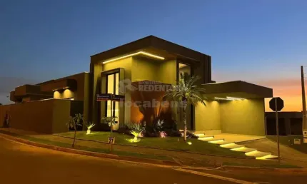 Casa em condomínio fechado com 3 quartos à venda no Residencial Maria Júlia, São José do Rio Preto 