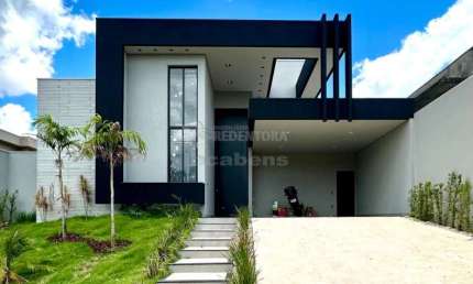 Casa em condomínio fechado com 3 quartos à venda no Residencial Gaivota II, São José do Rio Preto 