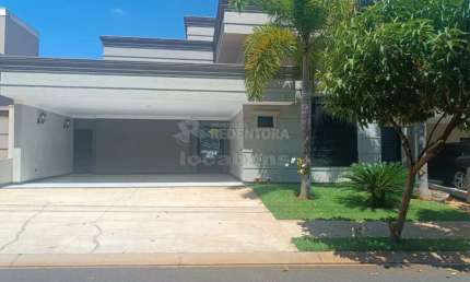 Casa em condomínio fechado com 3 quartos para alugar no Parque Residencial Damha VI, São José do Rio Preto 