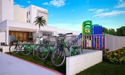 Melina Residencial - Apto no Segundo andar, muito bom, condomínio com bom lazer