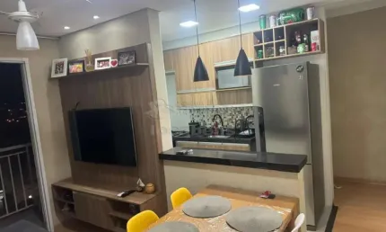 Residencial Pleno Vila Flora, Apartamento com 02 dormitórios e 01 vaga de garagem.