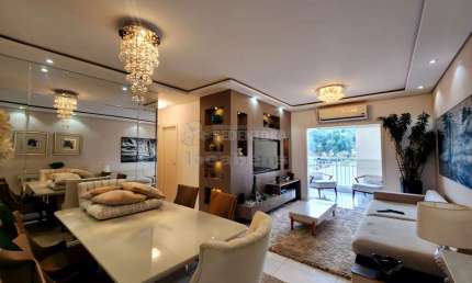 Apartamento mobiliado de 3 dormitórios e 2 vagas de garagem no bairro Jardim Francisco Fernandes.