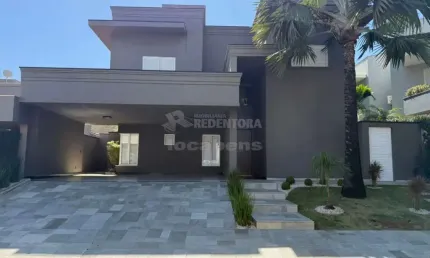 Casa em condomínio fechado com 4 quartos à venda no Parque Residencial Damha V, São José do Rio Preto 