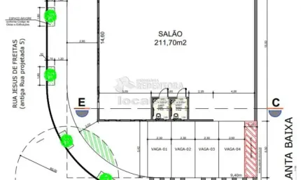 Barracão / Galpão / Depósito para alugar no Centro Empresarial Coplan, São José do Rio Preto 