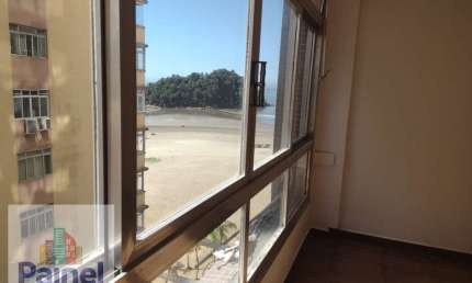 Apartamento em José Menino 3 dormitórios pé na areia  -  Santos