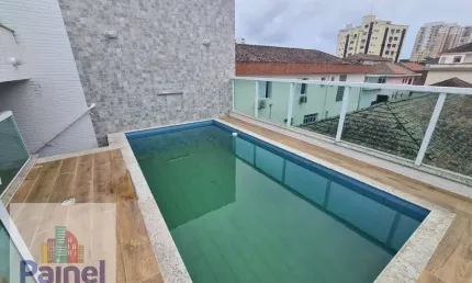 Casa com 4 quartos à venda na Rua Cel. Pedro Arbues, 180, Ponta da Praia, Santos