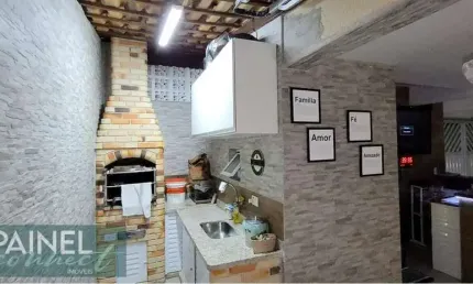 Casa em condomínio fechado com 3 quartos à venda na Rua Pero Vaz de Caminha, 47, Vila Valença, São Vicente