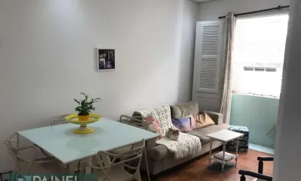 Santos boqueirão 1 quadra da praia 2 dormitórios elevador