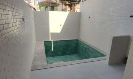 Casa de vila em campo grande, santos - 2 suítes, 100m², r$ 855mil