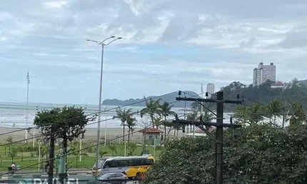 Excelente apartamento á venda no itararé em são vicente com 1 dormitório por 245mil