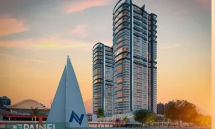Apartamento de Luxo em Ponta da Praia, Santos - 4 Suítes, 290m²