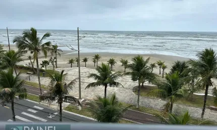 Excelente apartamento disponível para venda em Praia Grande com vista mar!!